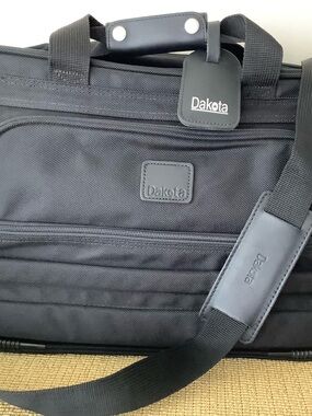 Men's Black Travel Carry on Bag. Ballistic Nylon. (By Tumi)